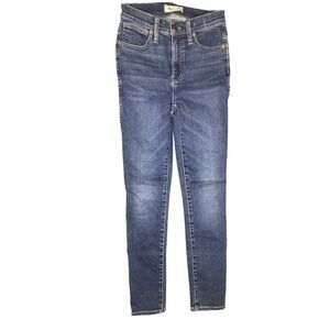 Madewell Women's Jeans Size 24 10" High Rise Skinny 90's High Rise NWT